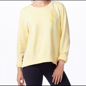 SoulCycle Side Zip Crewneck Sweatshirt
